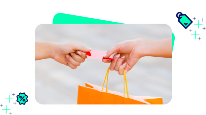 Image of person shopping